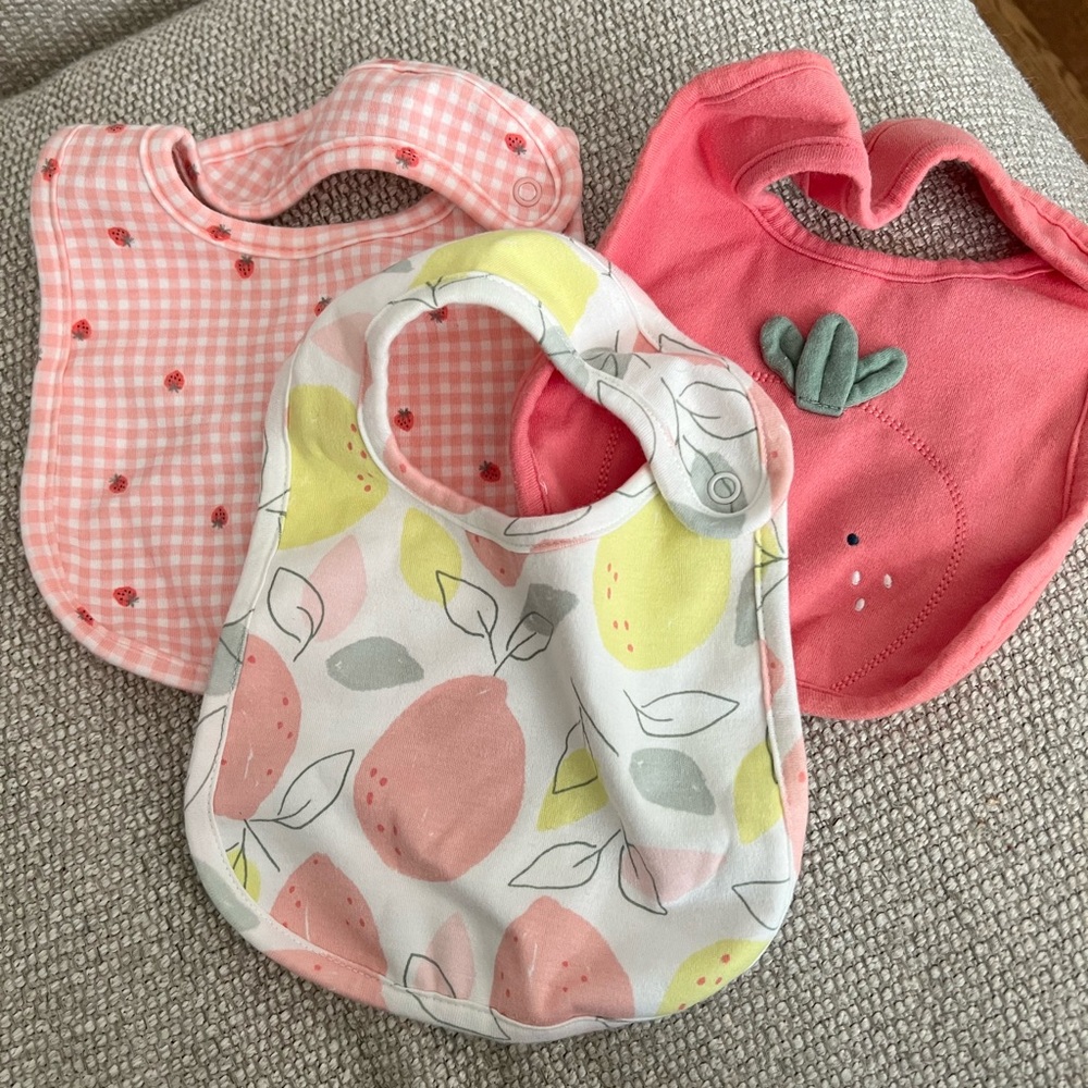 Carters 3pack bibs NWIT